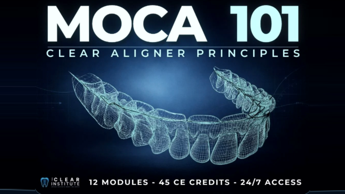 M.O.C.A. 101 - Clear Aligner Principles — 45 UFC (programme en anglais)