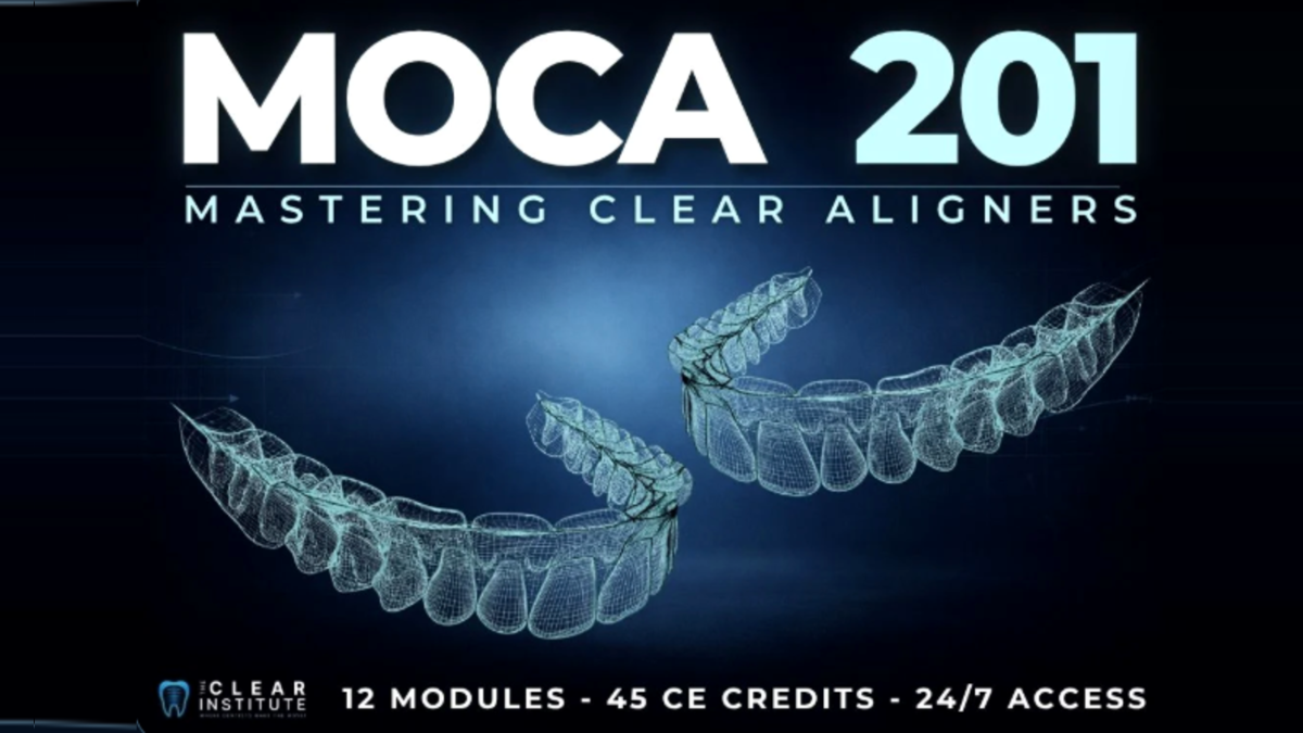 M.O.C.A. 201 - Mastering Clear Aligners — 45 UFC (programme en anglais)