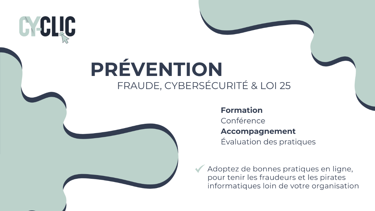 Formation Cybersécurité & Loi 25