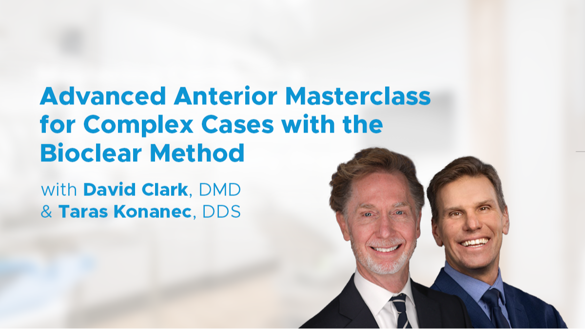 Advanced Anterior Masterclass for Complex Cases with the Bioclear Method